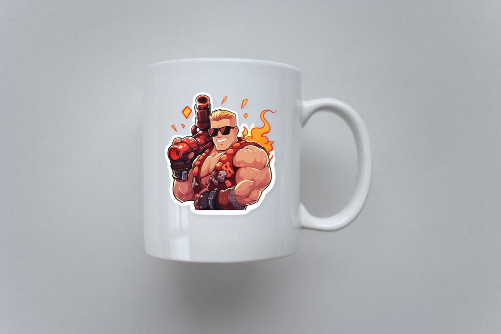 Duke Nukem Art Sticker