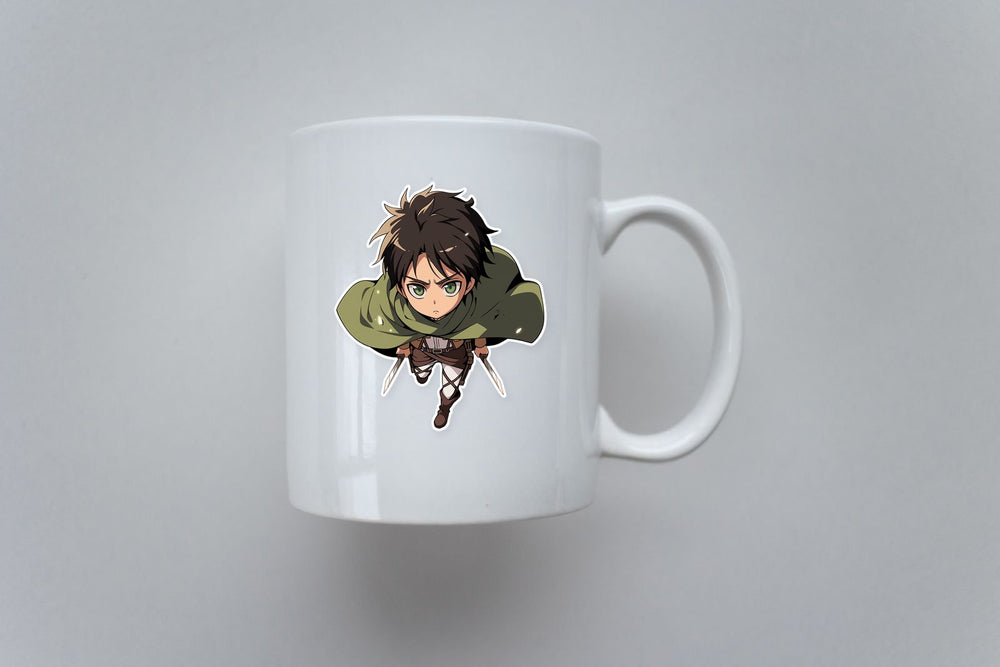 Attack on Titan Running Eren Yeager Sticker