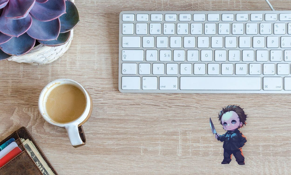 Halloween Michael Myers Chibi Sticker