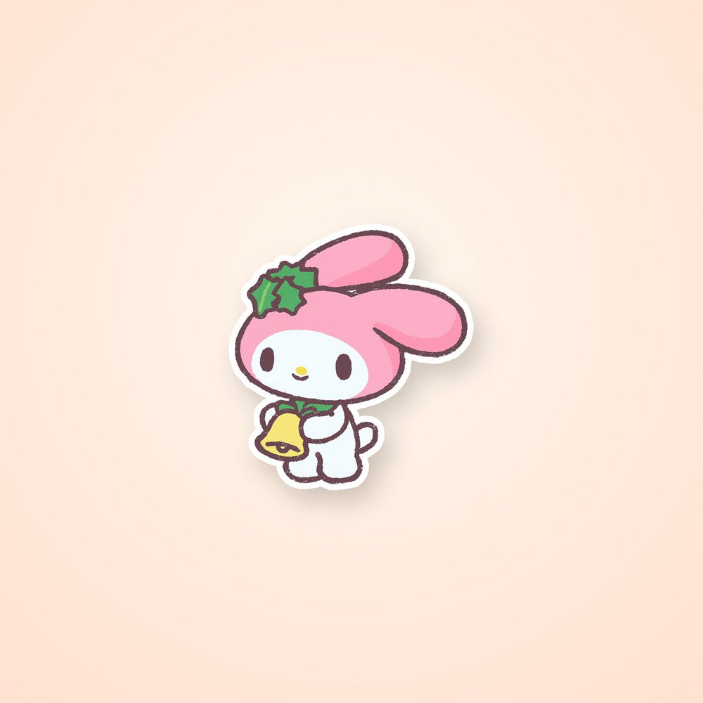 My Melody Holiday Bell Christmas Sticker
