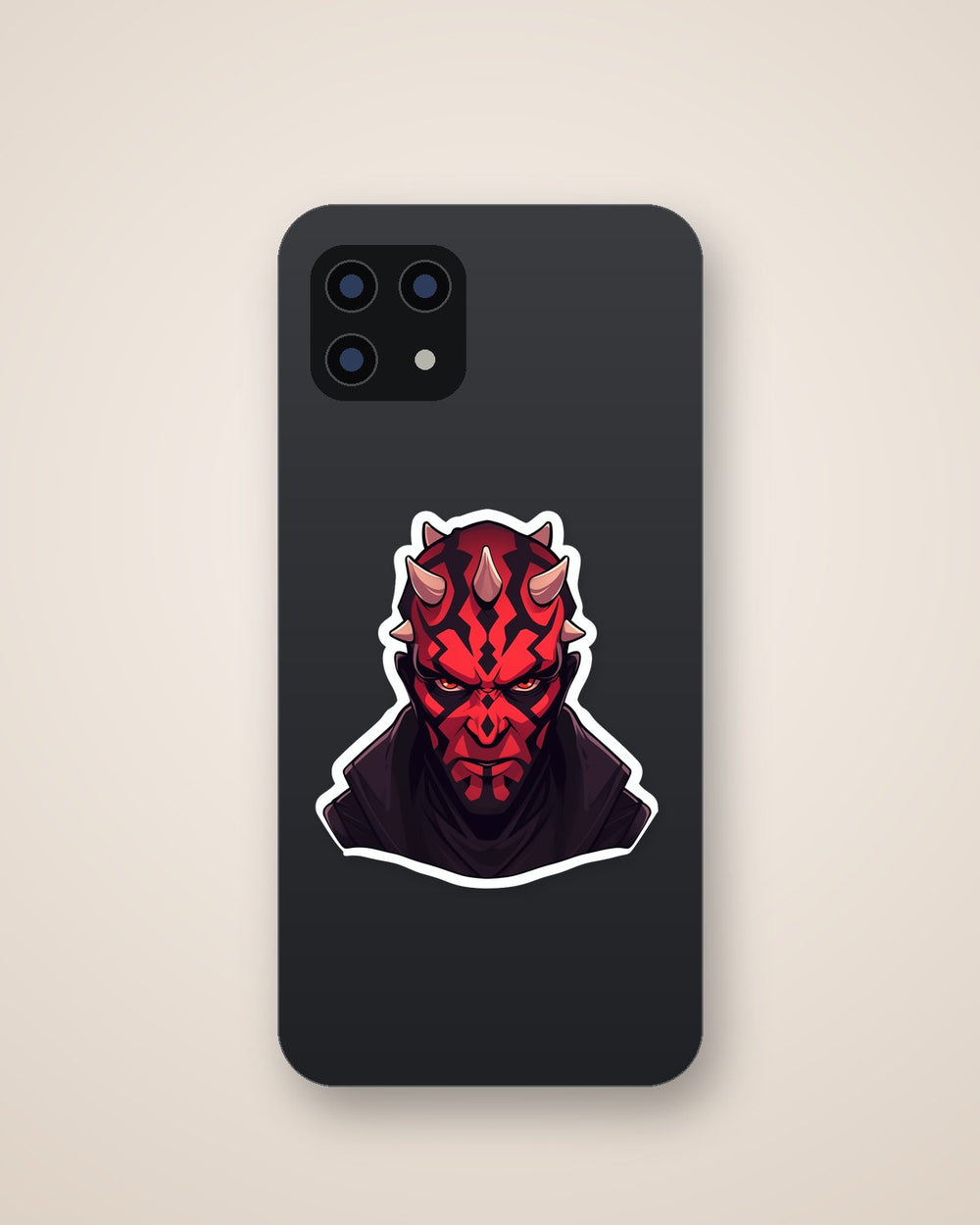 Star Wars Serious Darth Maul Sticker