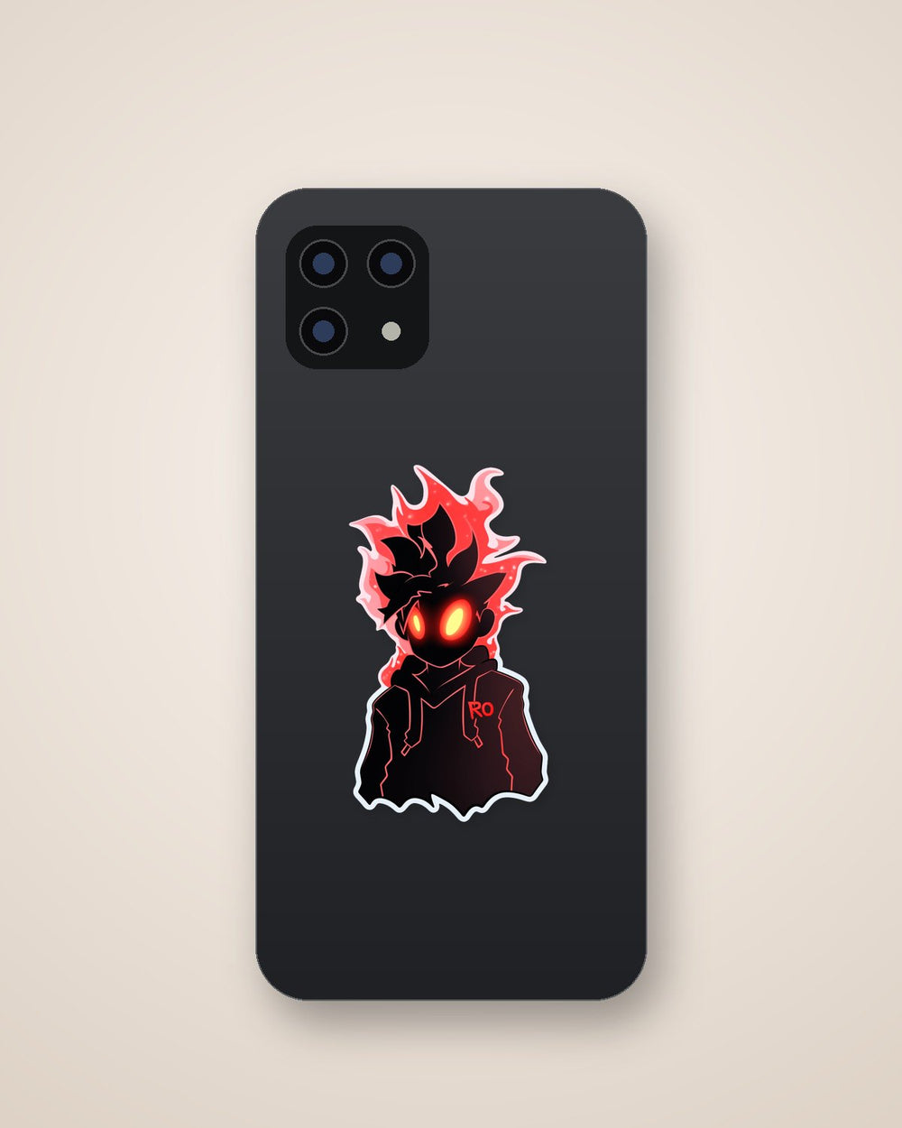Flame Boi Sticker
