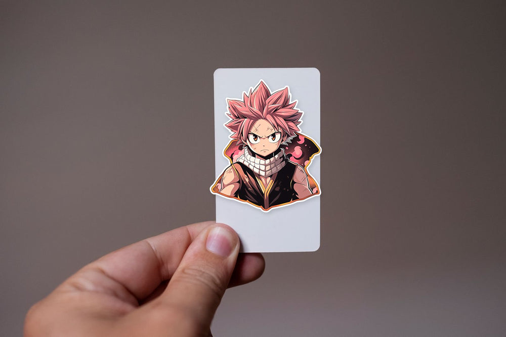 Fairy Tail Aesthetic Natsu Dragneel Sticker