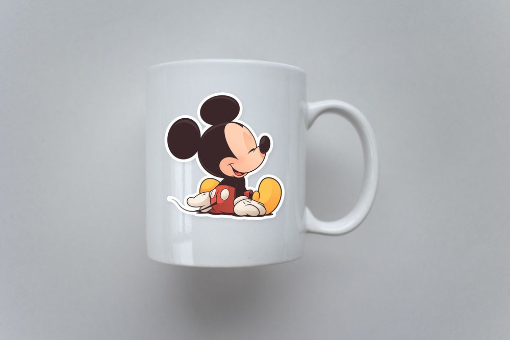 Chibi Mickey Mouse Smiling Sticker