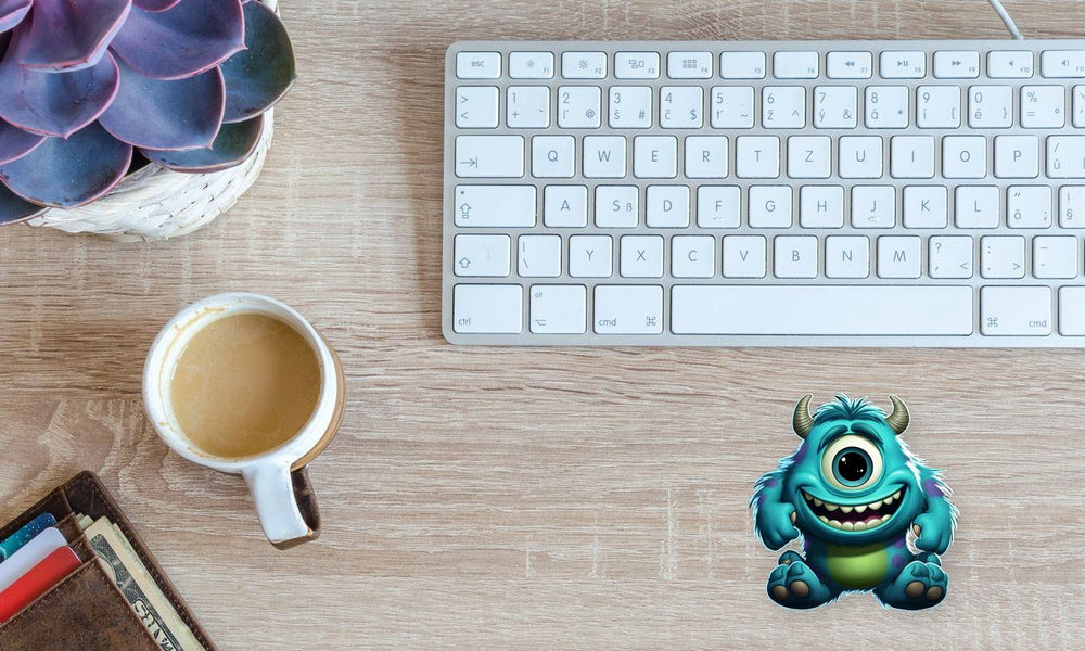 Monster Inc. James X Mike Meme Sticker