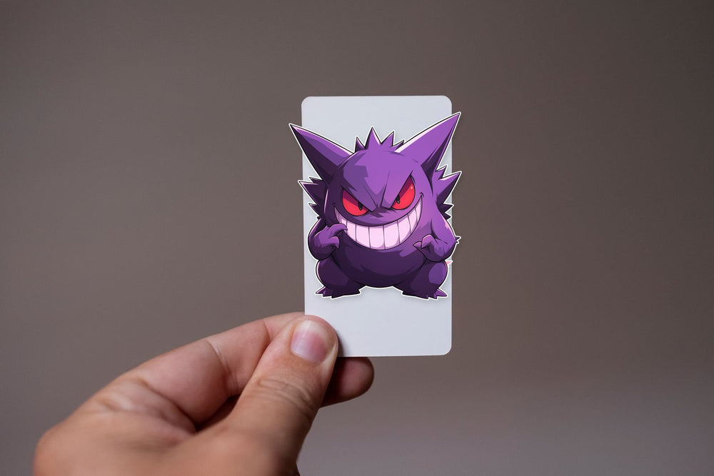 Gengar Evil Grin Sticker