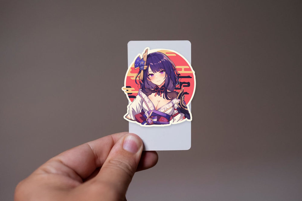 Raiden Shogun Genshin Impact Sticker