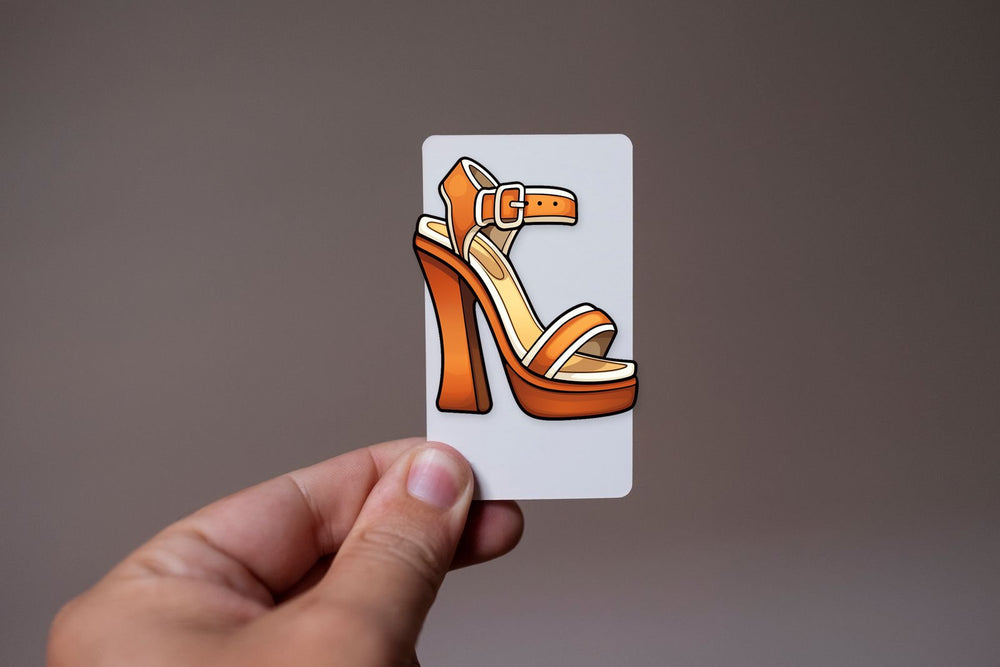 Celine Sandals Cartoon Sticker