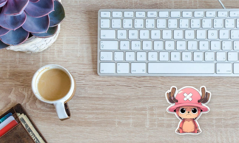 One Piece Angry Tony Tony Chopper Sticker