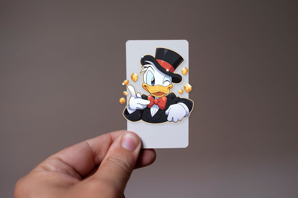 Scrooge Mcduck Winking Sticker