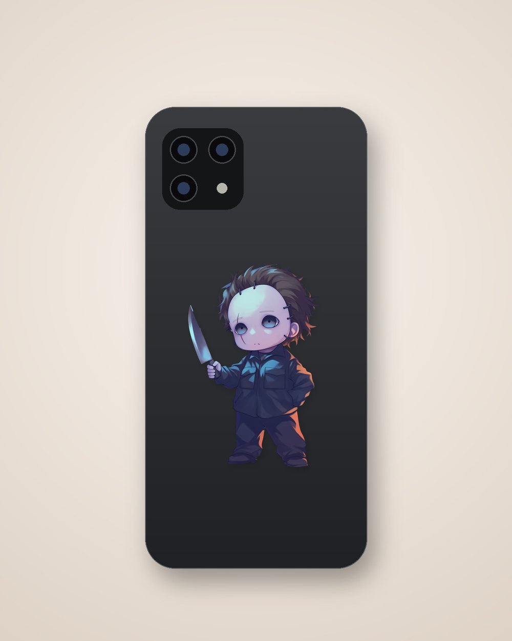 Halloween Michael Myers Chibi Sticker