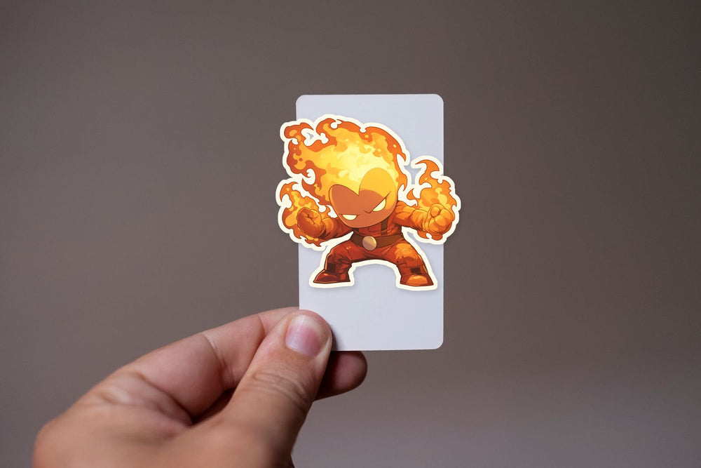 Marvel Human Torch Retro Sticker