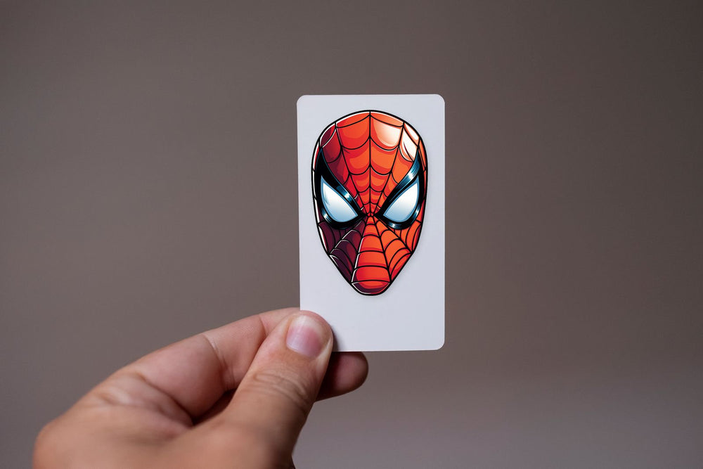 Spider- Man Mask Sticker