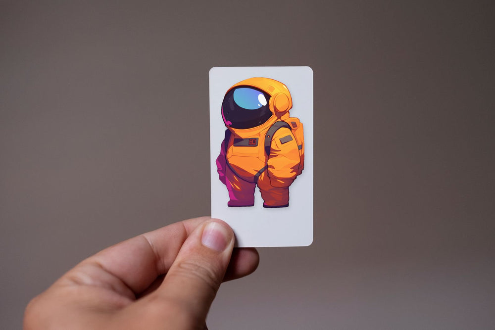 Among Us Orange Crewmate Sticker