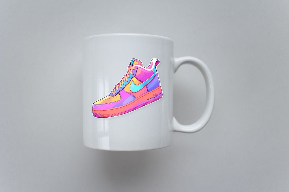 Colorful Nike Air Sticker