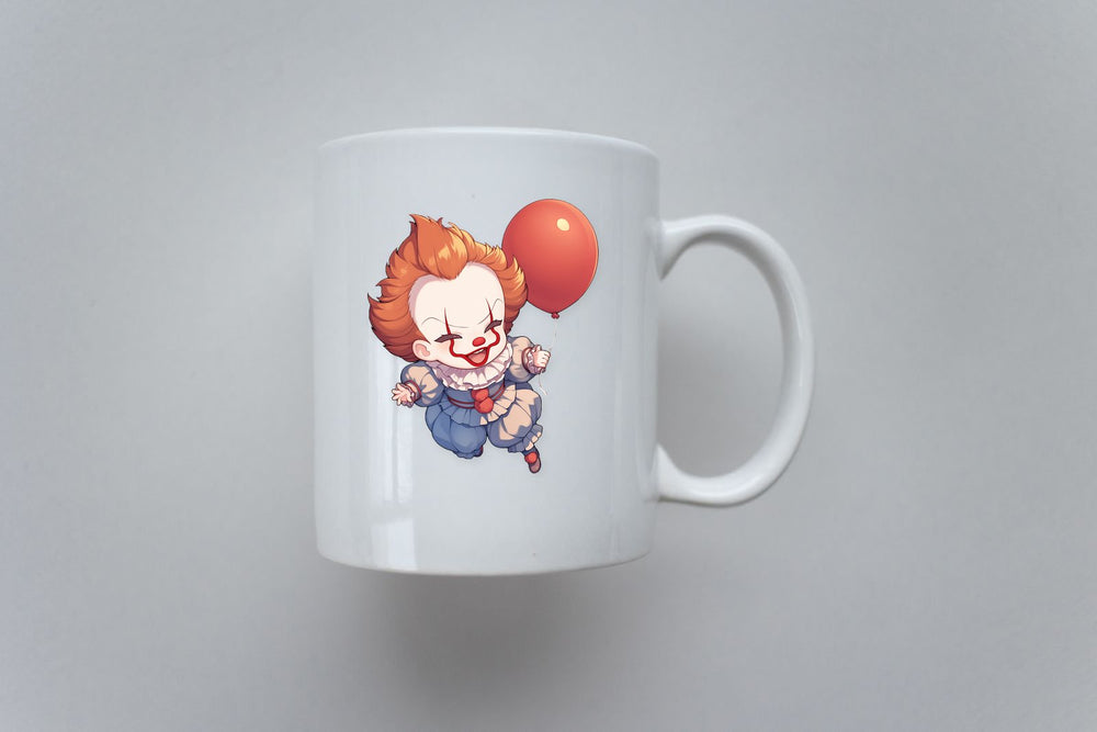 Chibi Pennywise with Balloon Sticker