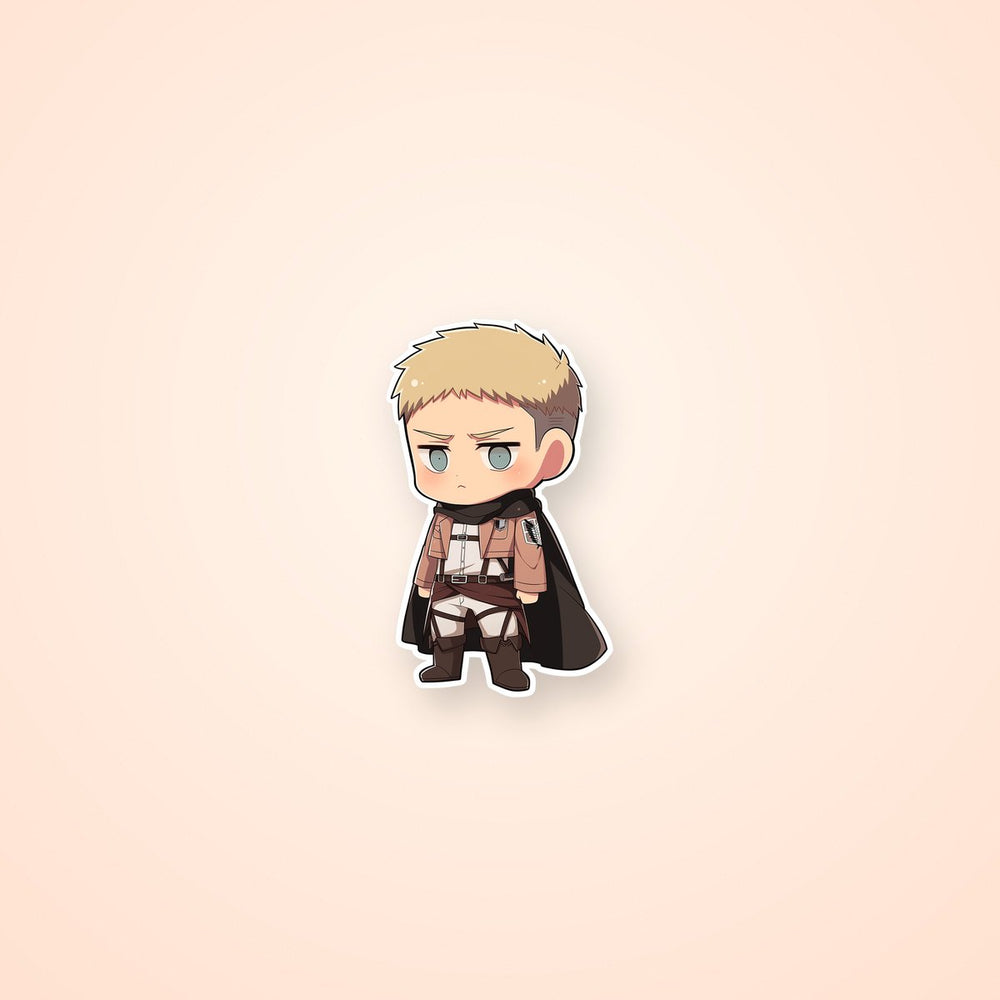 Chibi Reiner Braun Survey Corps Sticker