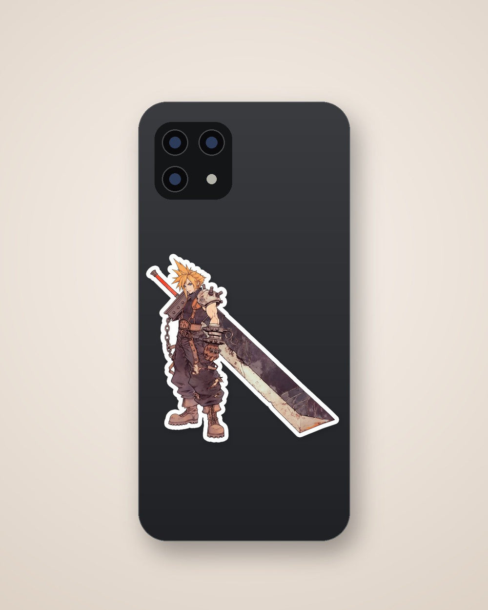 Cloud Strife Final Fantasy Sticker
