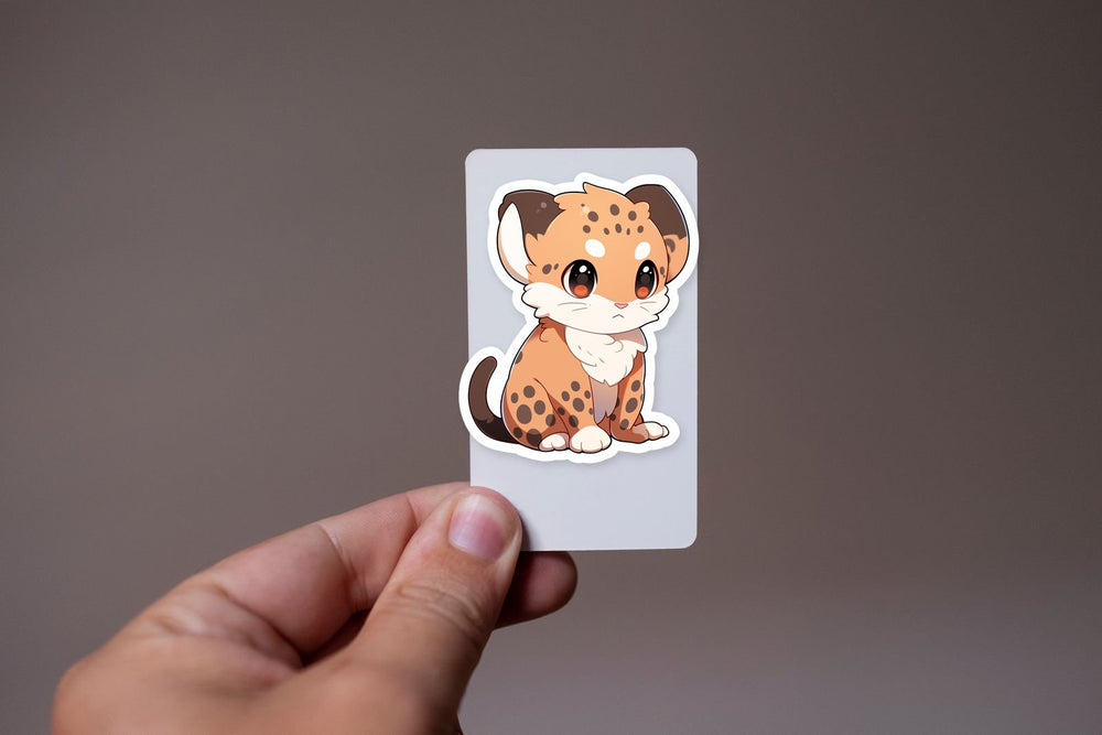 Cute Baby Jaguar Sticker