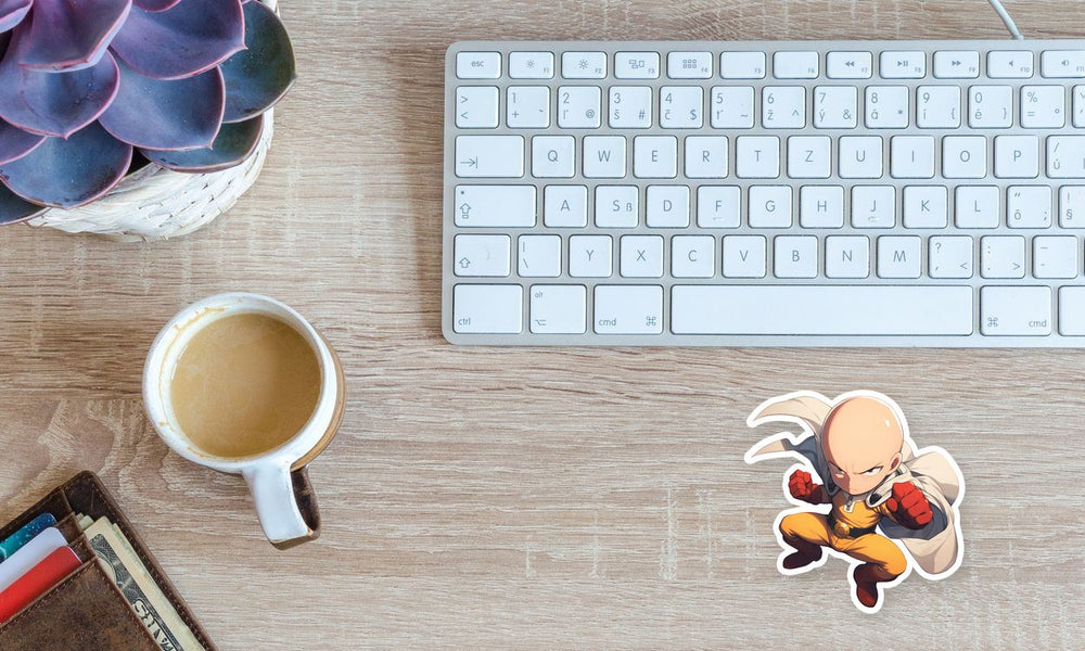 Saitama Chibi Cute Sticker