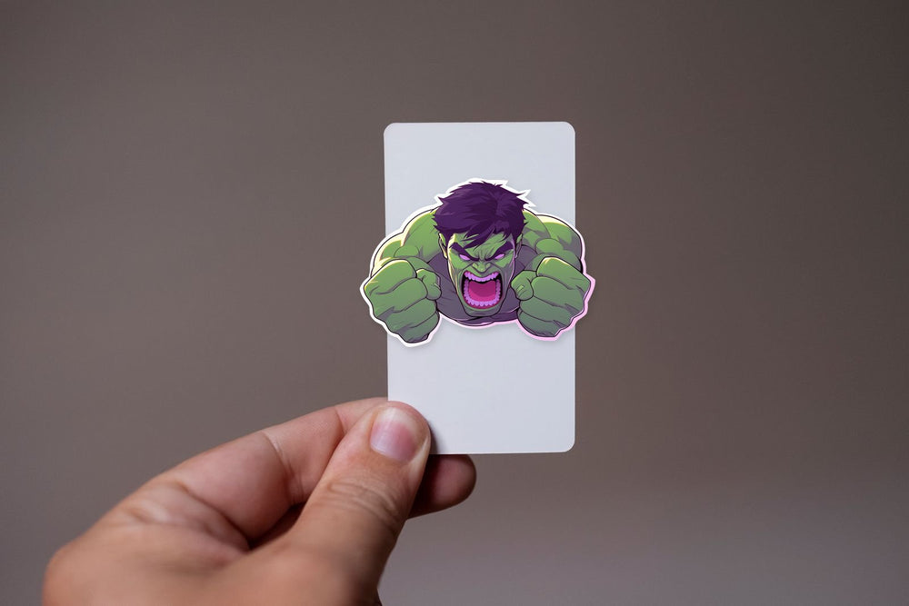 Marvel Evil Hulk Screams Sticker