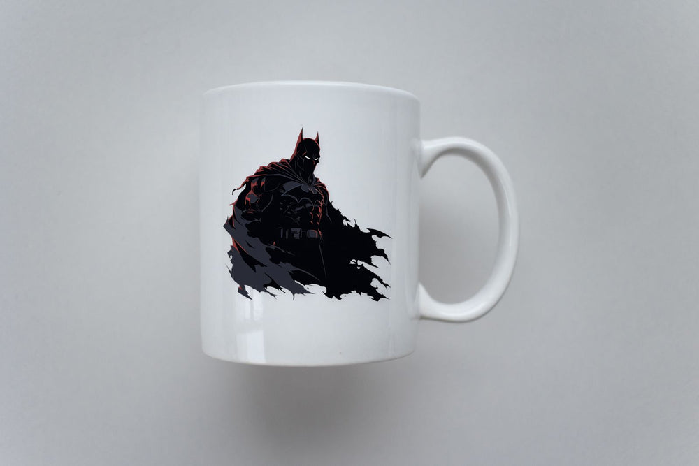 DC Batman Black Minimalist Sticker