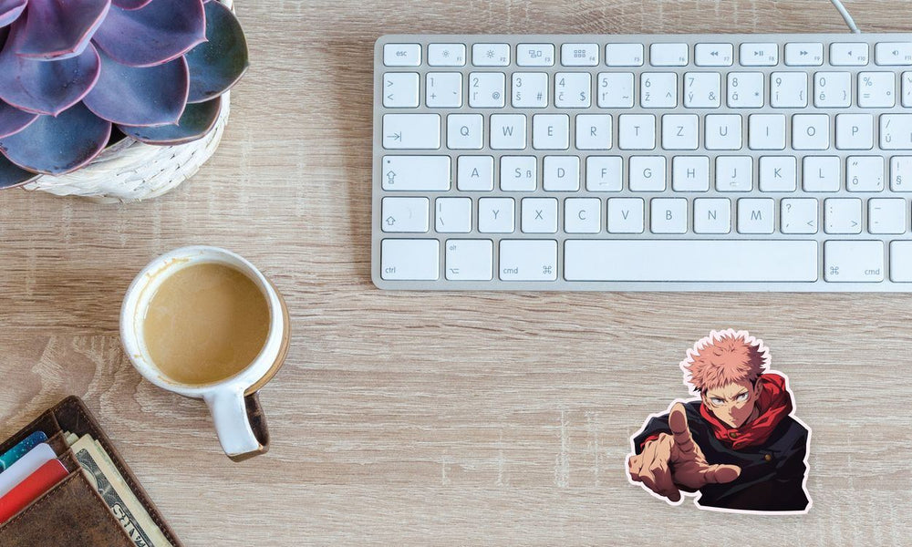 Itadori Pointing Jujutsu Kaisen Sticker