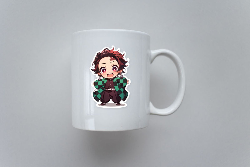 Chibi Tanjiro Kamado Demon Slayer Sticker
