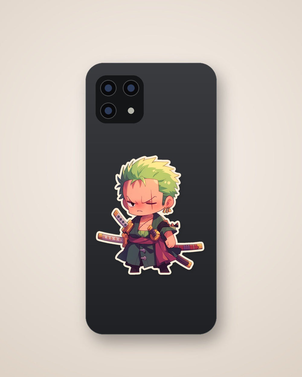 Chibi One Piece Roronoa Zoro Sticker
