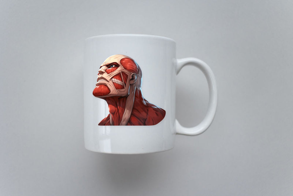 Aot Colossus Titan Menacing Gaze Sticker