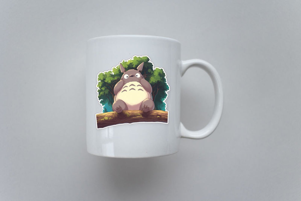 Totoro on Tree Branch Sticker