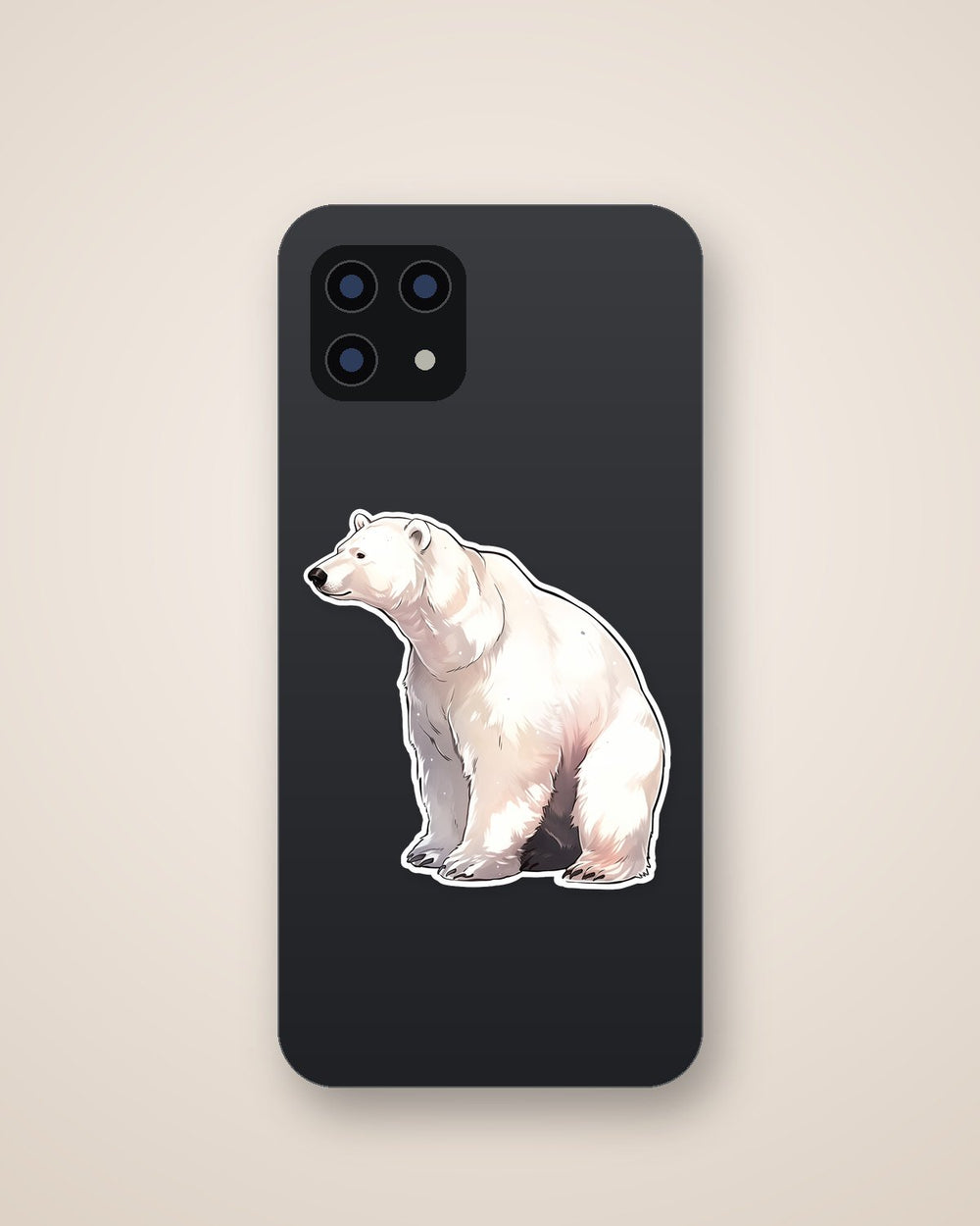 Aesthetic Polar Bear Sticker
