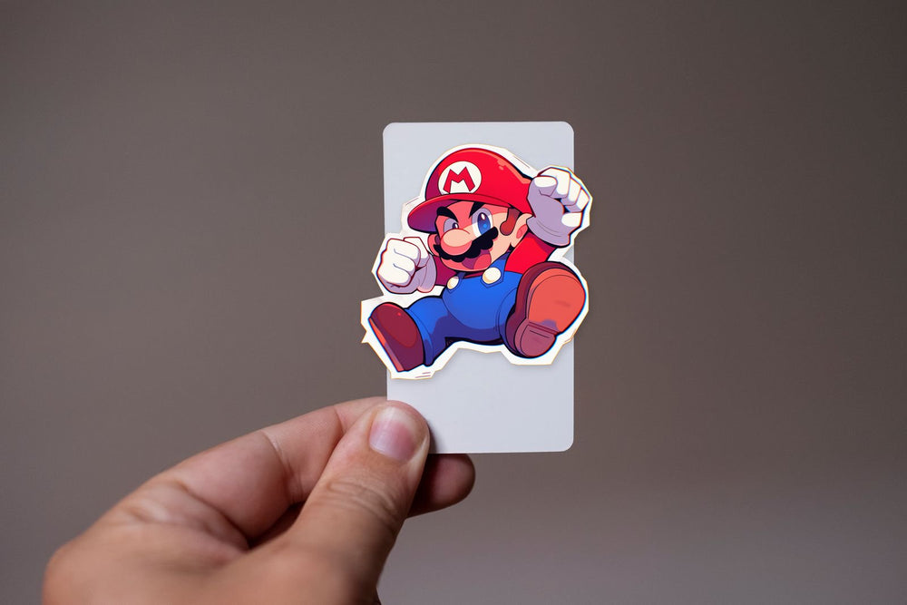 Super Mario Jumping Sticker
