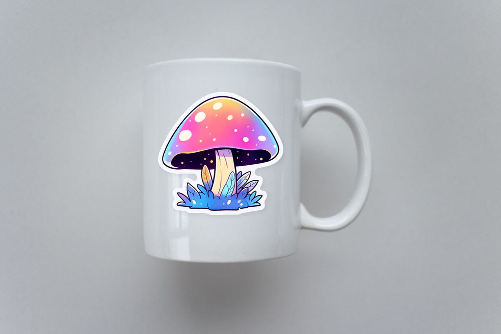 Aesthetic Fly Agaric Mushroom Sticker