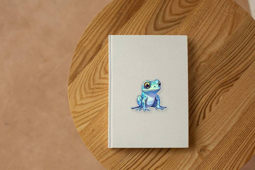 Aesthetic Blue Toad Sticker