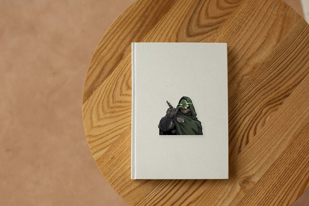 Doctor Doom Villain Sticker
