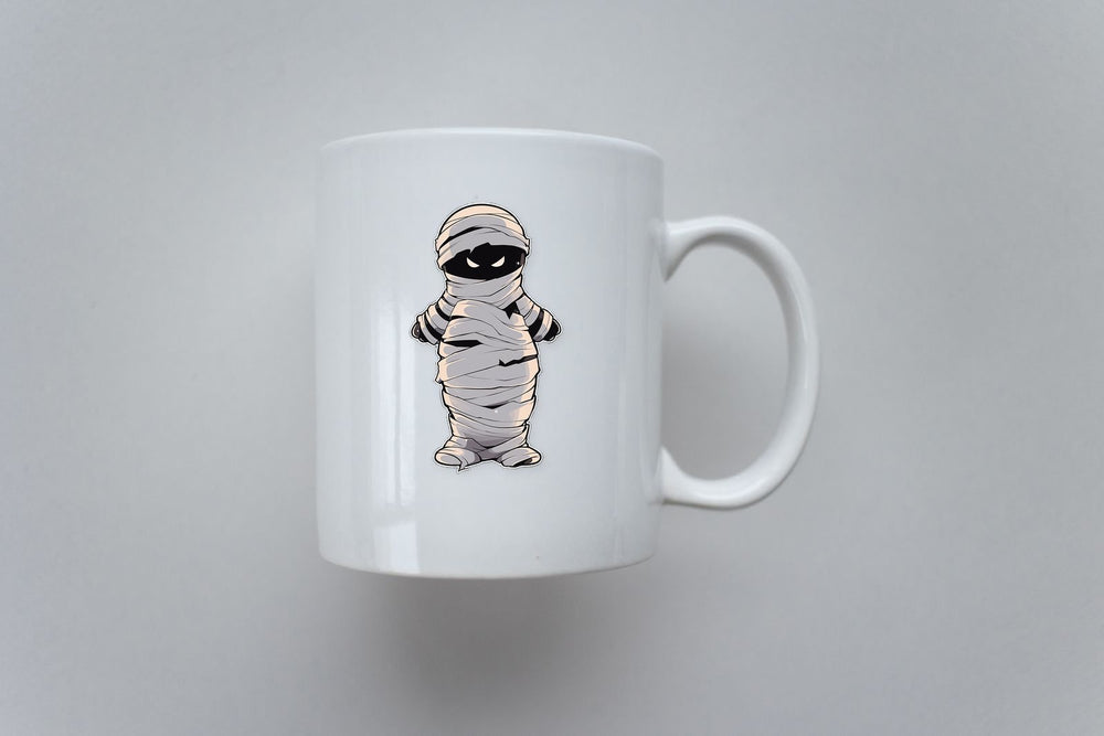 Halloween Spooky Mummy Sticker