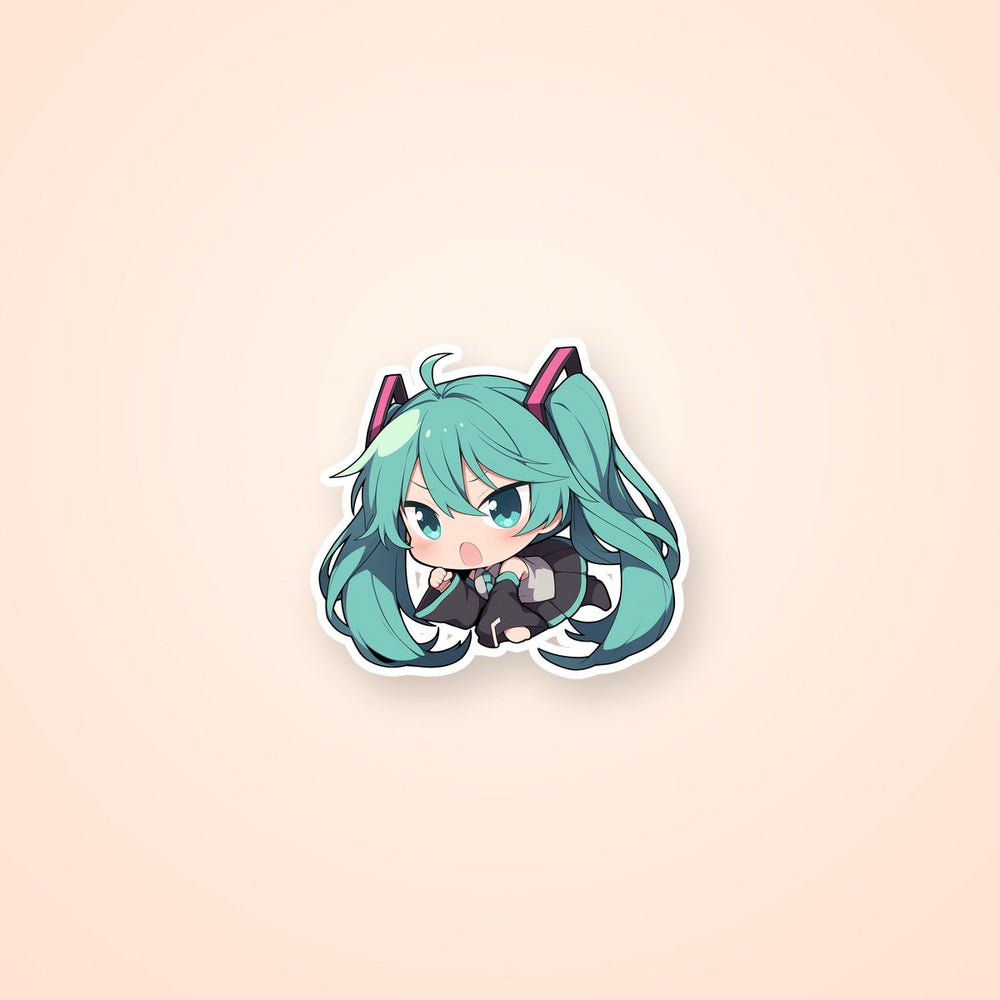 Chibi Hatsune Miku Vocaloid Cute Anime Sticker