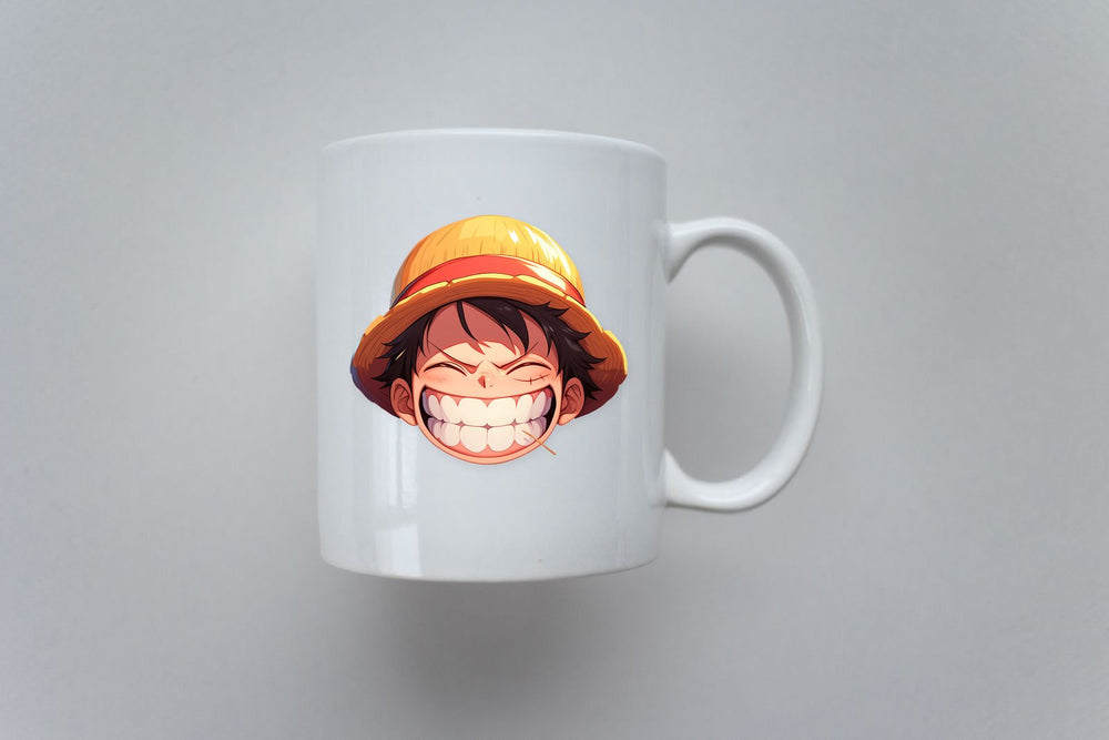 One Piece Luffy Big Grin Sticker