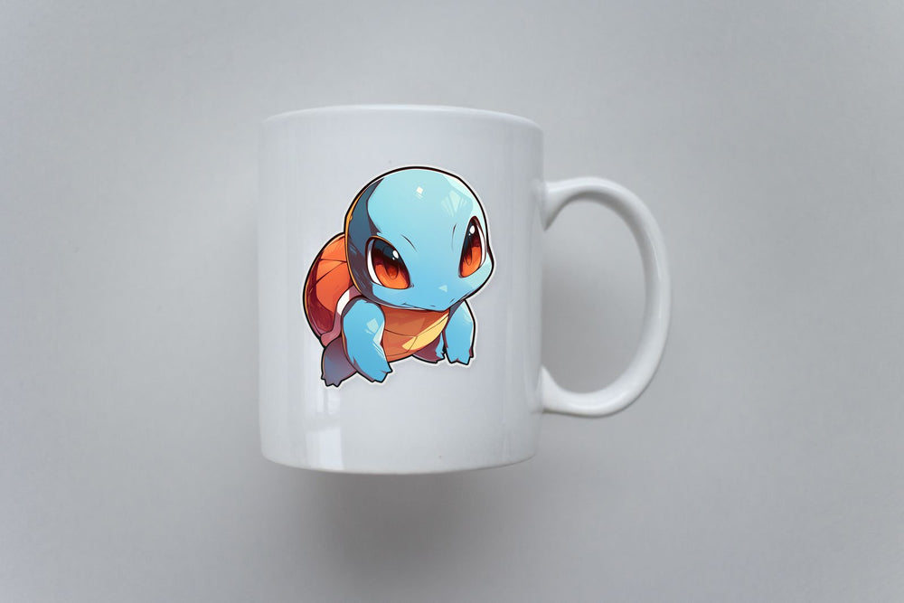 Squirtle Cute Sitting Sticker