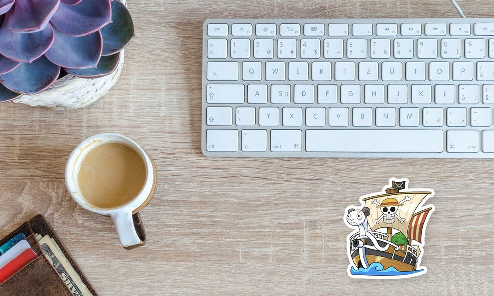 Going Merry One Piece Ship Sticker