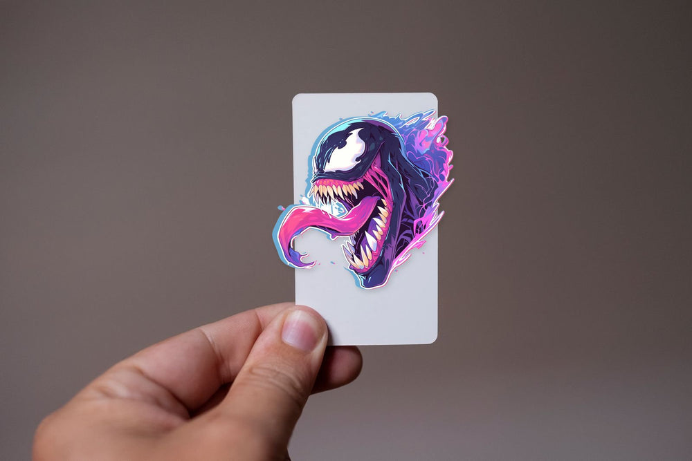 Marvel Venom Head Pastel Sticker