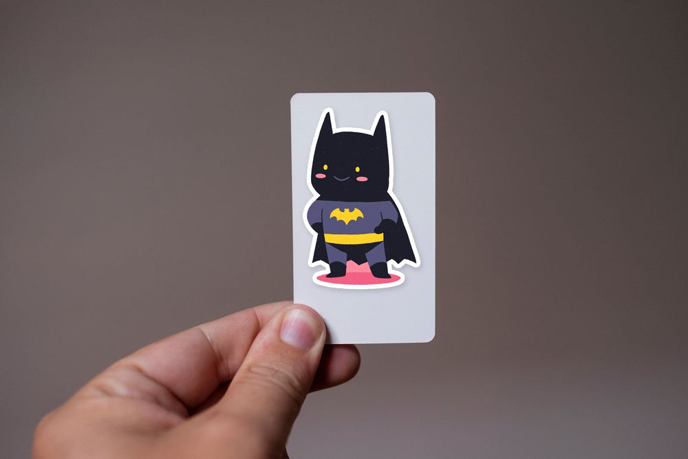 Kawaii Batman Cute Minimal Superhero Sticker