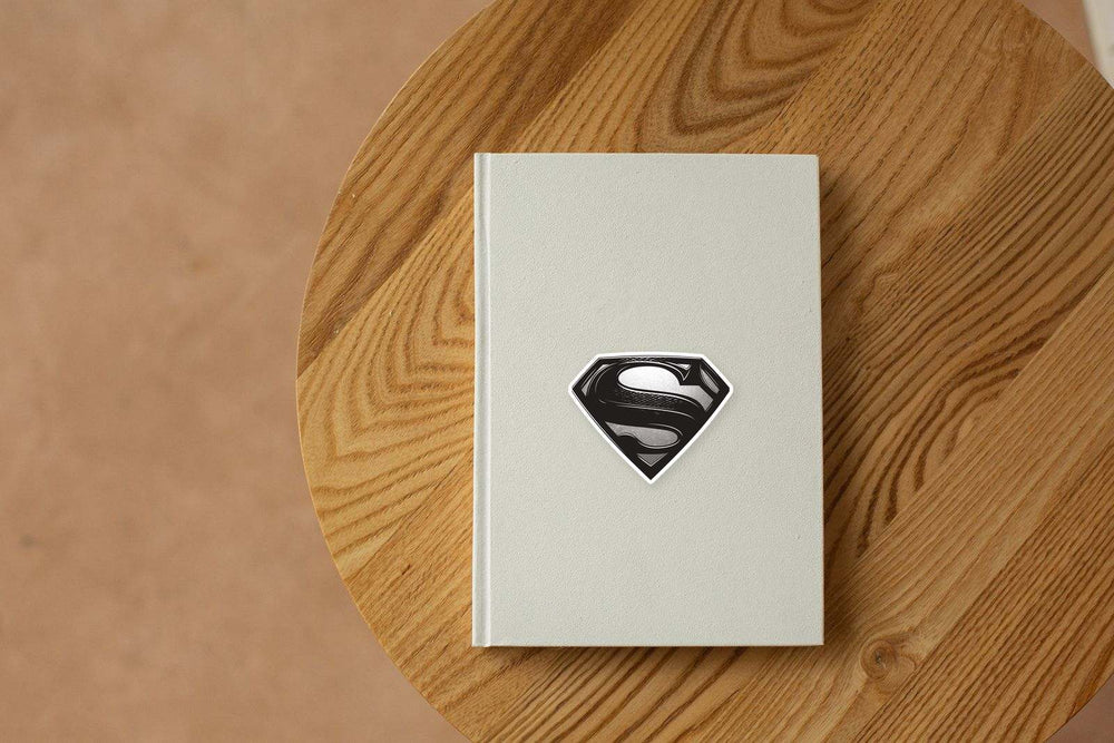 Superman Black Emblem Sticker