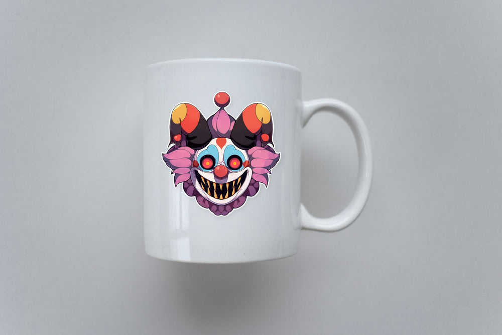 Creepy Clown Sticker