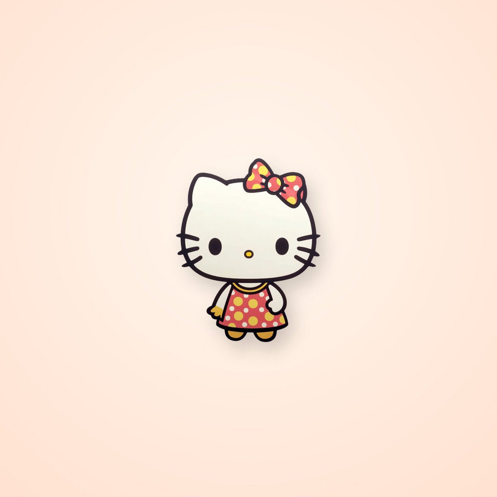 Hello Kitty Red Polka Dot Outfit Sticker