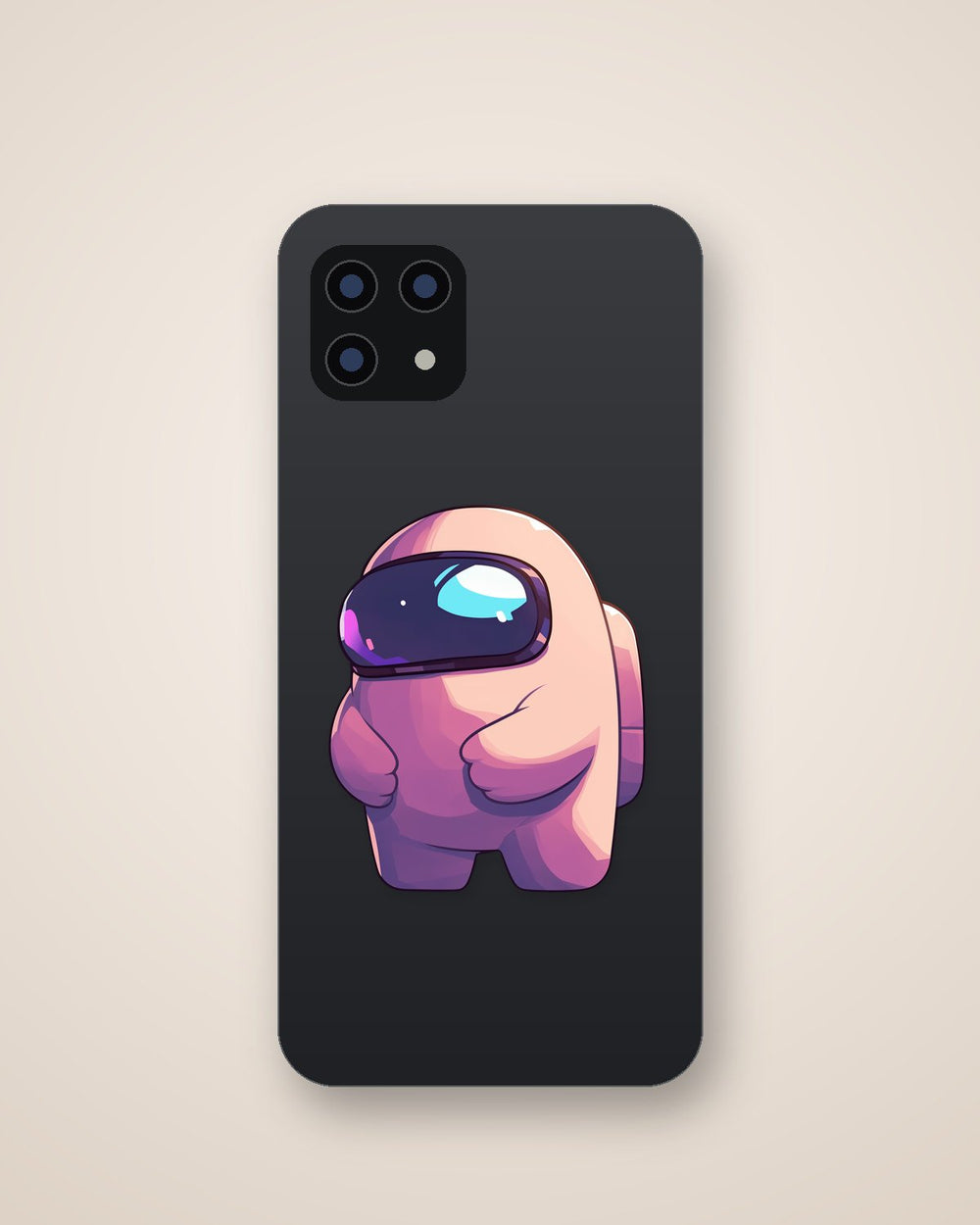 Among Us Pink Impostor Sticker