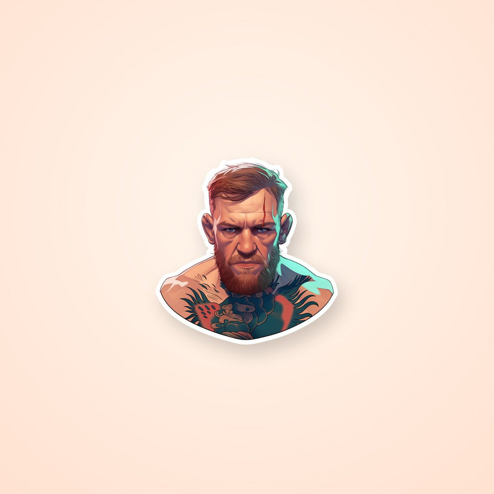 Conor Mcgregor UFC Portrait Sticker