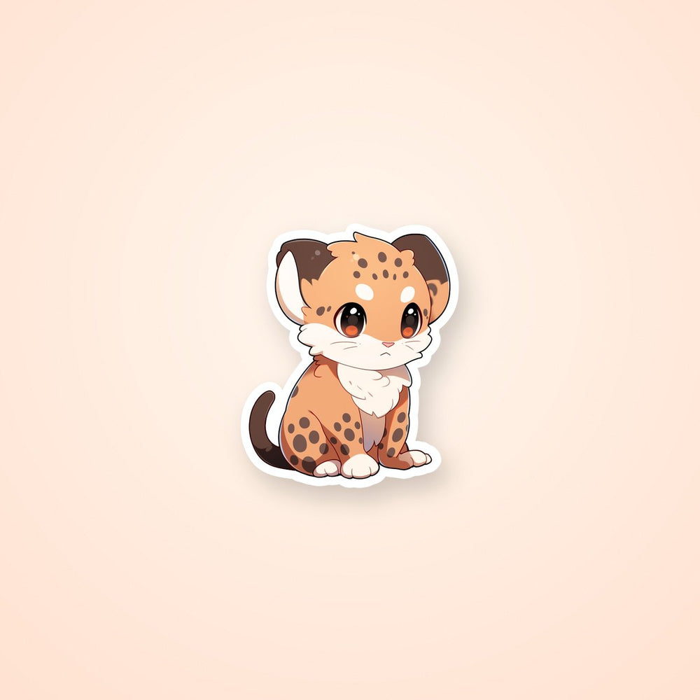 Cute Baby Jaguar Sticker