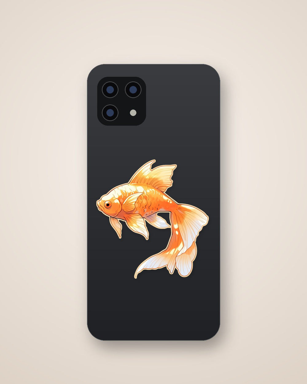 Aesthetic Goldfish Sticker